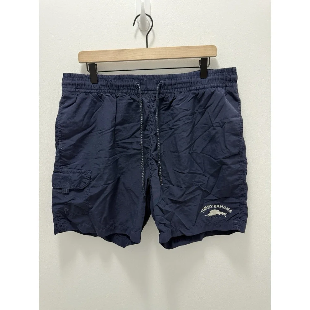 Tommy Bahama Relax Navy‎ Swim Trunks – Size L